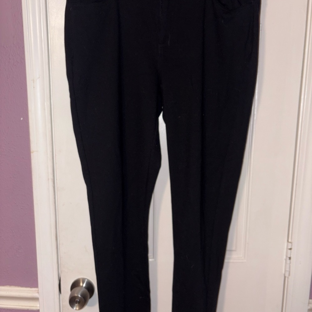 Michael Kors Black Straight Leg Pants